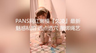 PANS网红嫩模『久凌』最新魅惑私拍 透点透穴 捆绑绳艺