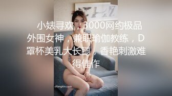    小婊寻欢，3000网约极品外围女神，兼职瑜伽教练，D罩杯美乳大长腿，香艳刺激难得佳作