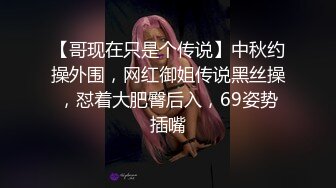 【哥现在只是个传说】中秋约操外围，网红御姐传说黑丝操，怼着大肥臀后入，69姿势插嘴