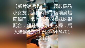 【新片速遞】❤️❤️调教极品小女友，连体网袜，胸前滴蜡扇嘴巴，假屌玩嫩穴，妹妹很配合，翘起屁股求主人操，后入爆操嫩穴[1.71G/MP4/01:16:18]