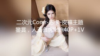 二次元Coser-浵卡-皮褲主題鑒賞，人工白虎嫩鮑40P+1V