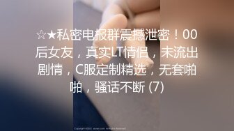 ☆★私密电报群震撼泄密！00后女友，真实LT情侣，未流出剧情，C服定制精选，无套啪啪，骚话不断 (7)