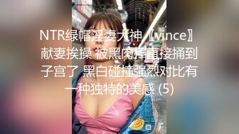 NTR绿帽淫妻大神〖vince〗献妻挨操 被黑肉棒直接捅到子宫了 黑白碰撞强烈对比有一种独特的美感 (5)