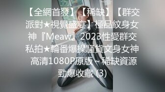 【全網首發】【稀缺】【群交派對★視覺盛宴】極品紋身女神『Meaw』2023性愛群交私拍★輪番爆操騷貨文身女神 高清1080P原版～稀缺資源勁爆收藏 (3)