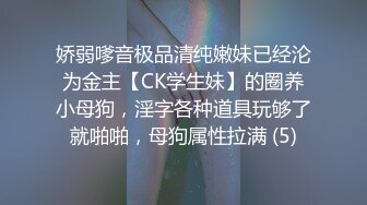 娇弱嗲音极品清纯嫩妹已经沦为金主【CK学生妹】的圈养小母狗，淫字各种道具玩够了就啪啪，母狗属性拉满 (5)